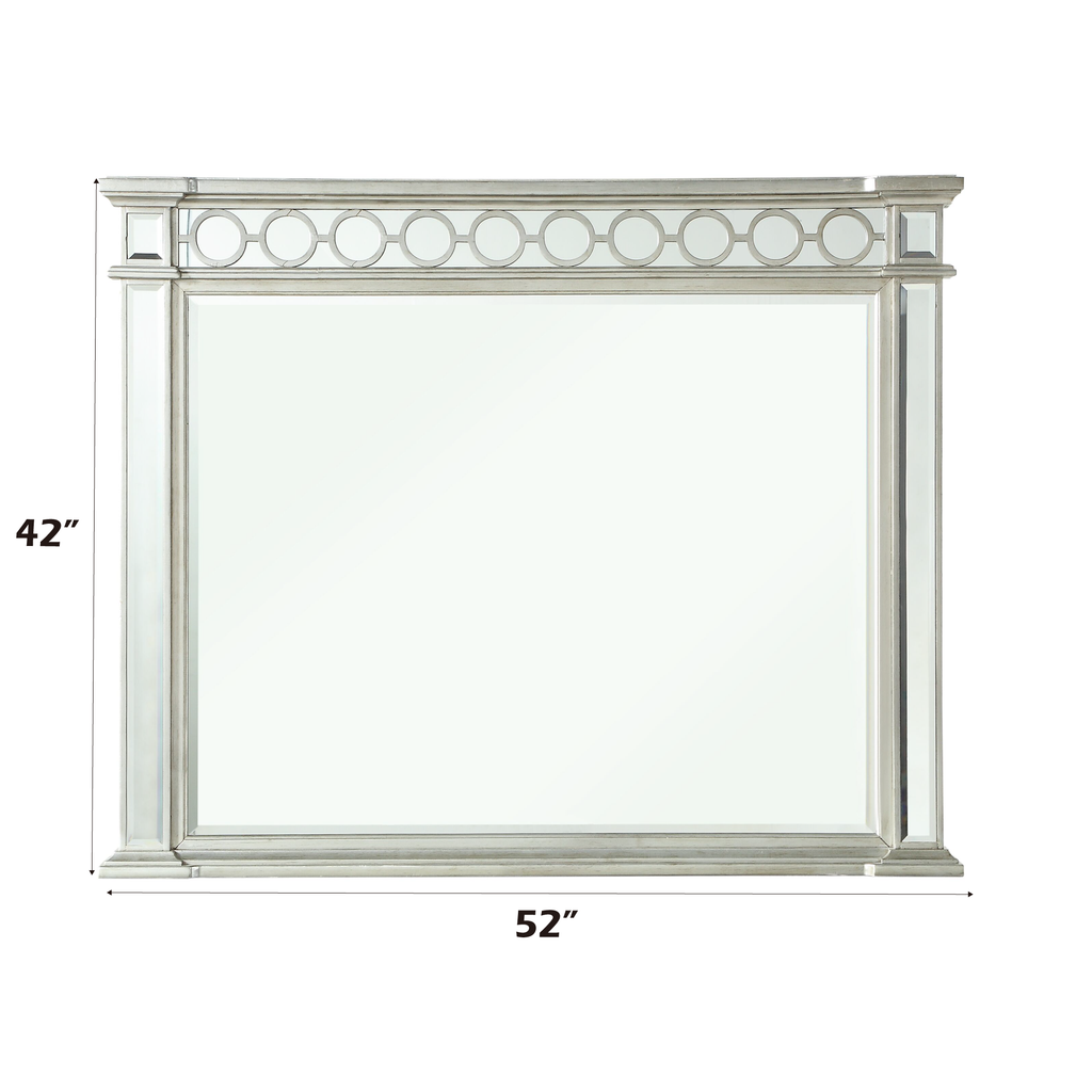 Varian Mirrored Finished Designed Mirror