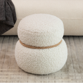 White Snowman Ottoman