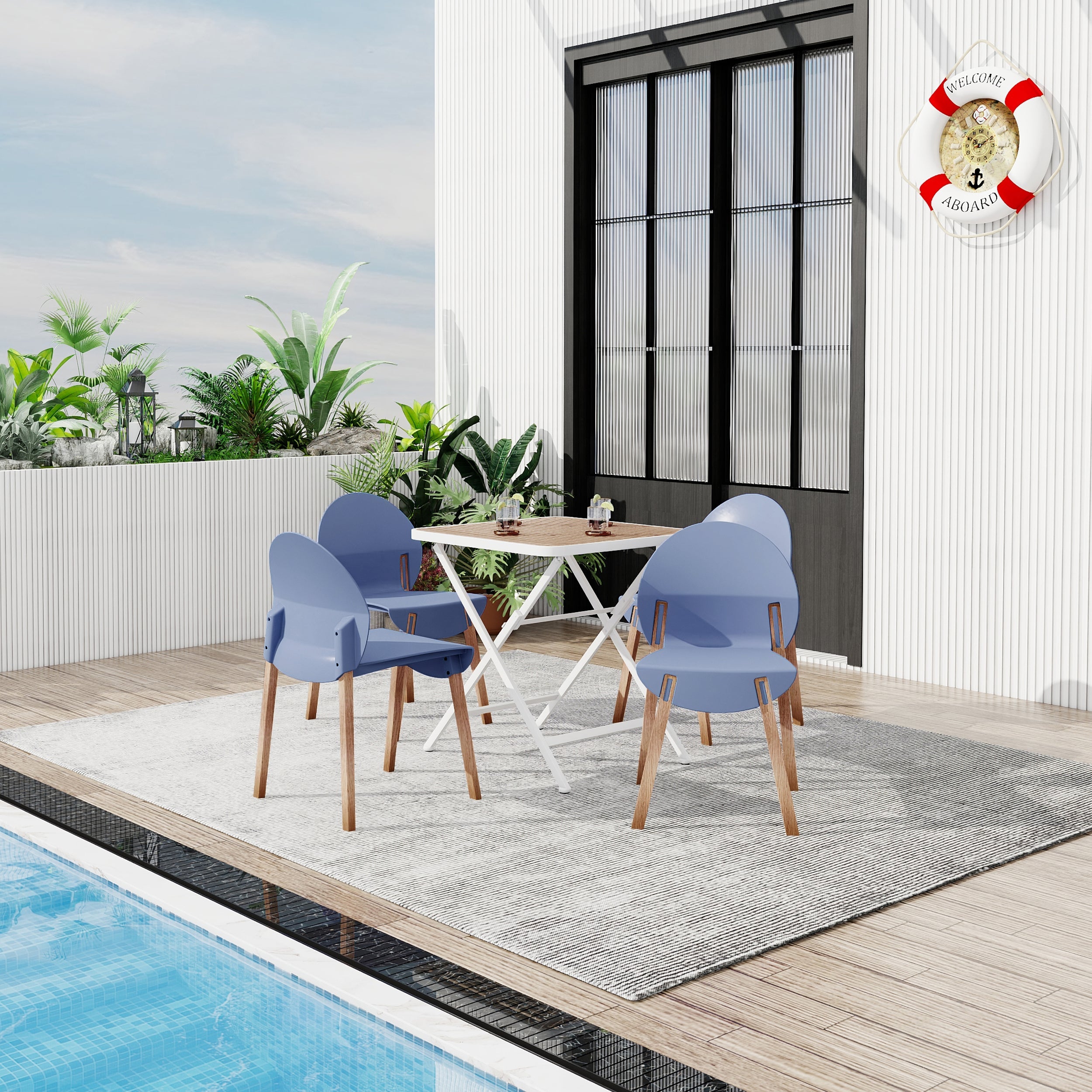 Summer - 4-Pack Patio Furniture Set