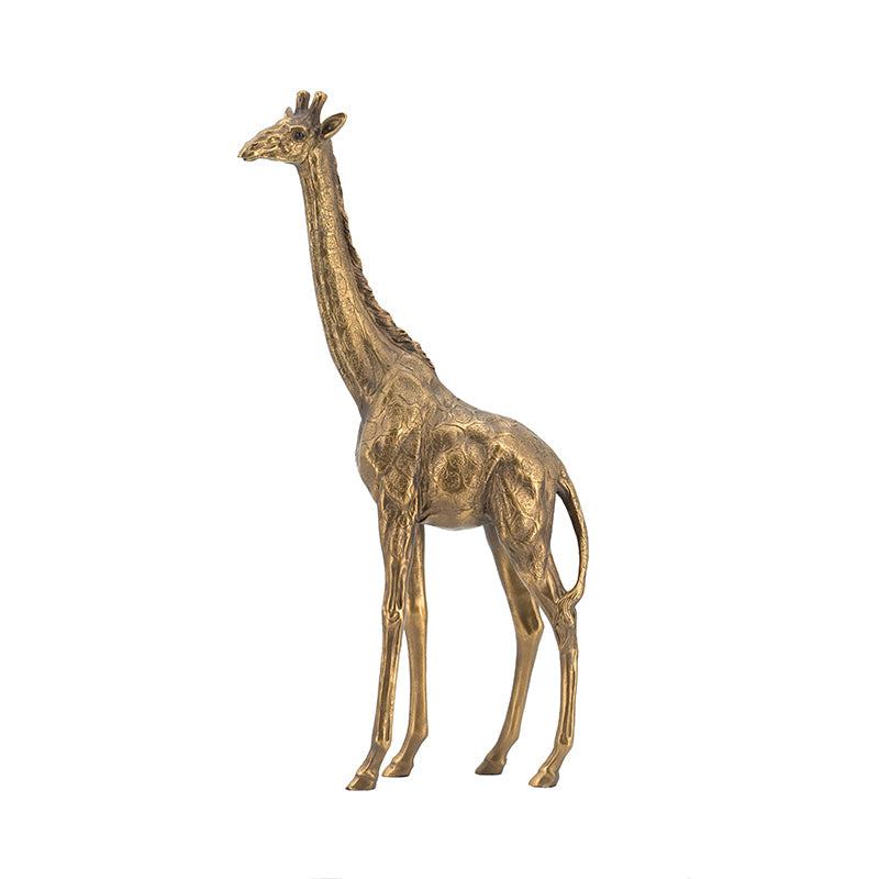 5.9" Giraffe Statuette - Animal Statue Décor