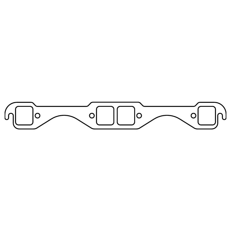 Cometic Gasket Cometic Chevy Gen1 Small Block V8 .030in MLS Exhaust Mani Gskt Set-1.550in x 1.450in Square Ports C15189-030