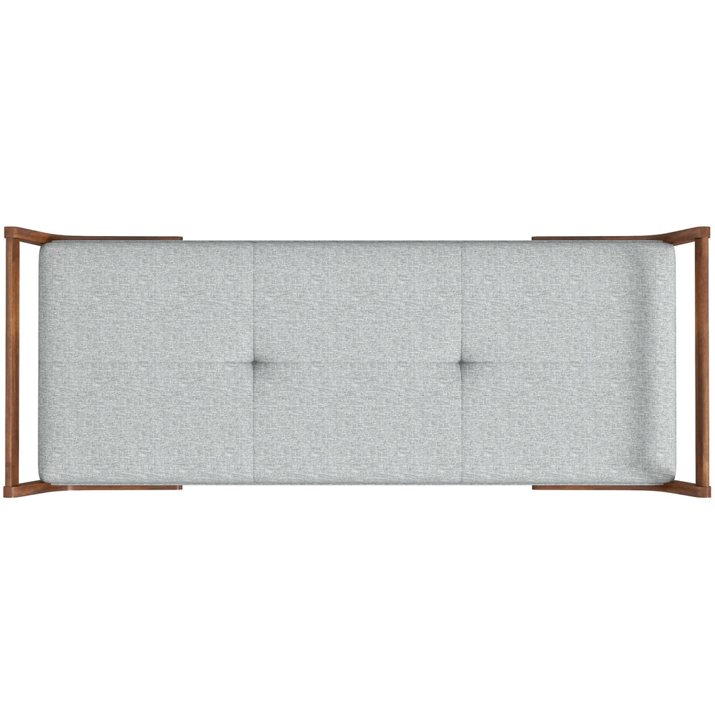 Modern Cora Mid Century Modern Bench