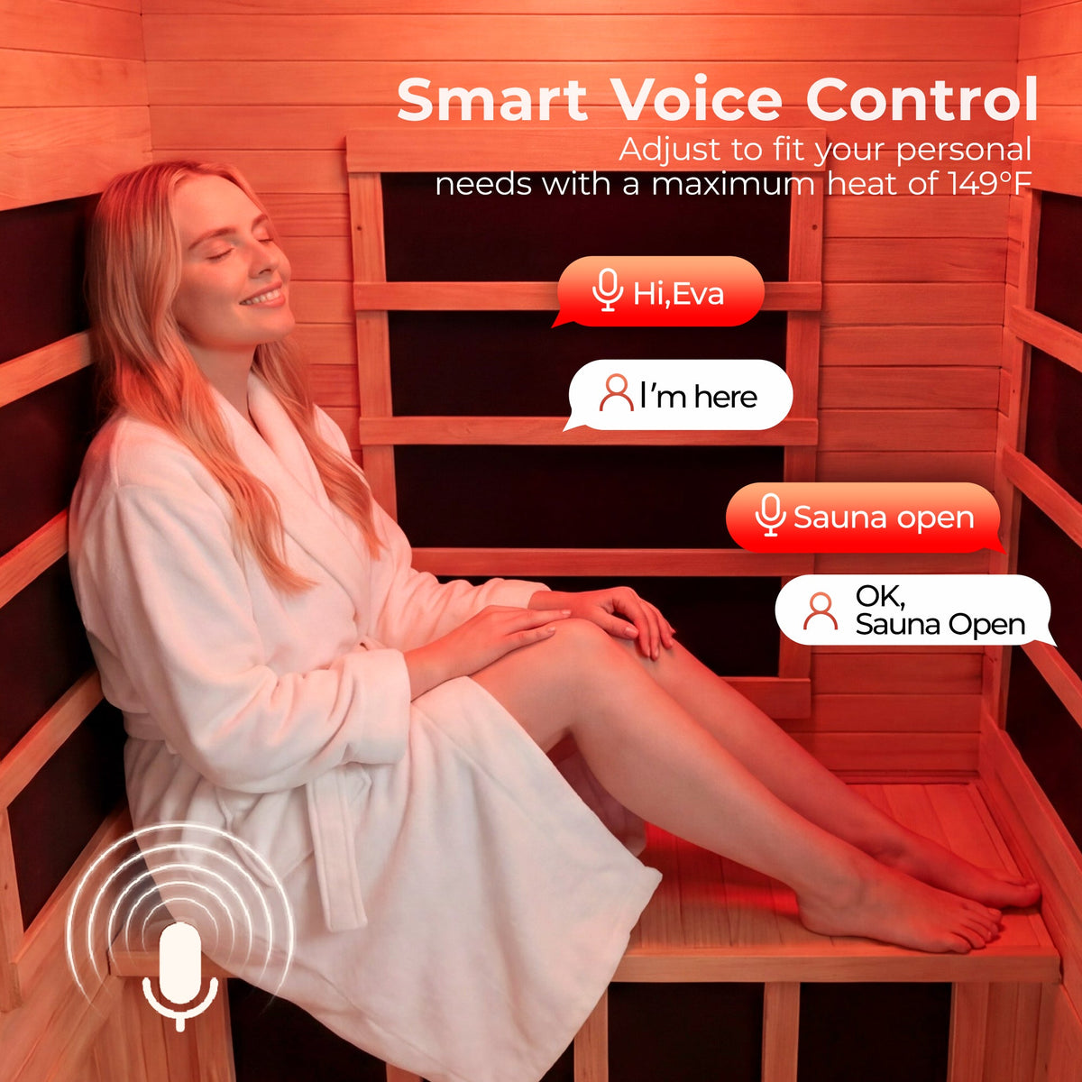 Smart Infrared Sauna for Home