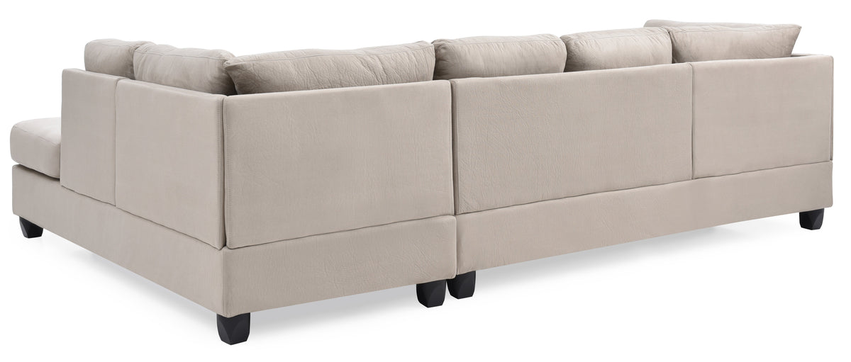 Malone G631B-SC Sectional Without Ottoman