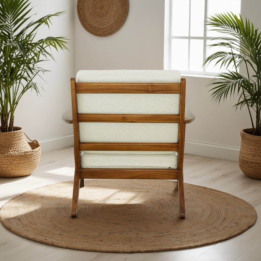 Connor Solid Wood Accent Chair