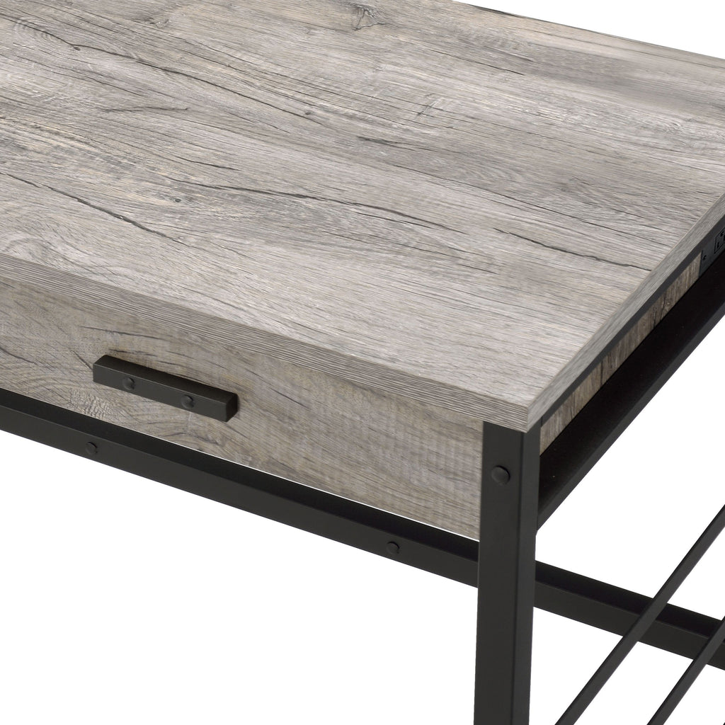 Disho Light Weathered Writing Desk