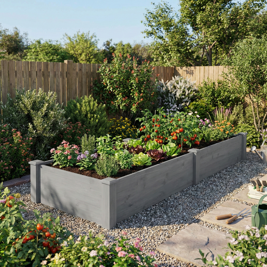 Over Ground Raised Garden Bed 96x28x10''
