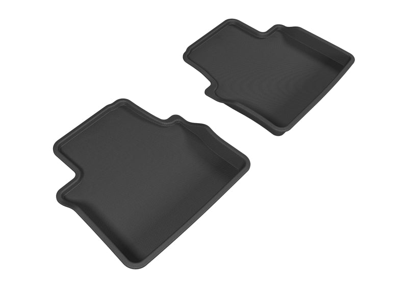 3D MAXpider 2014-2019 Cadillac CTS Kagu 2nd Row Floormats - Gray L1CD01021501