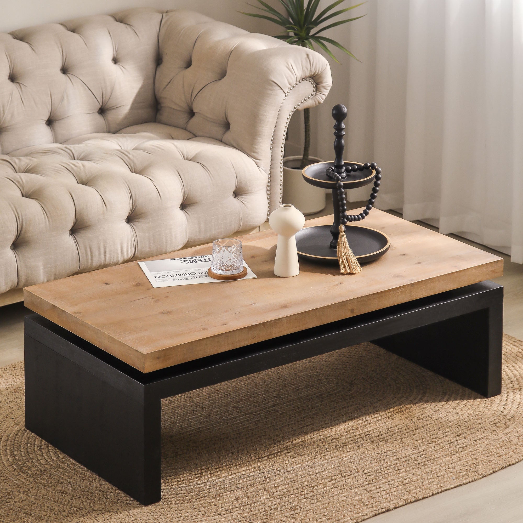Modern Industrial Coffee Table