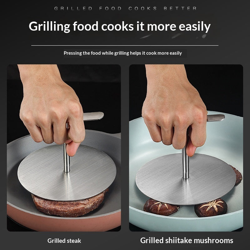 Stainless Steel Handmade Round Pancake Press