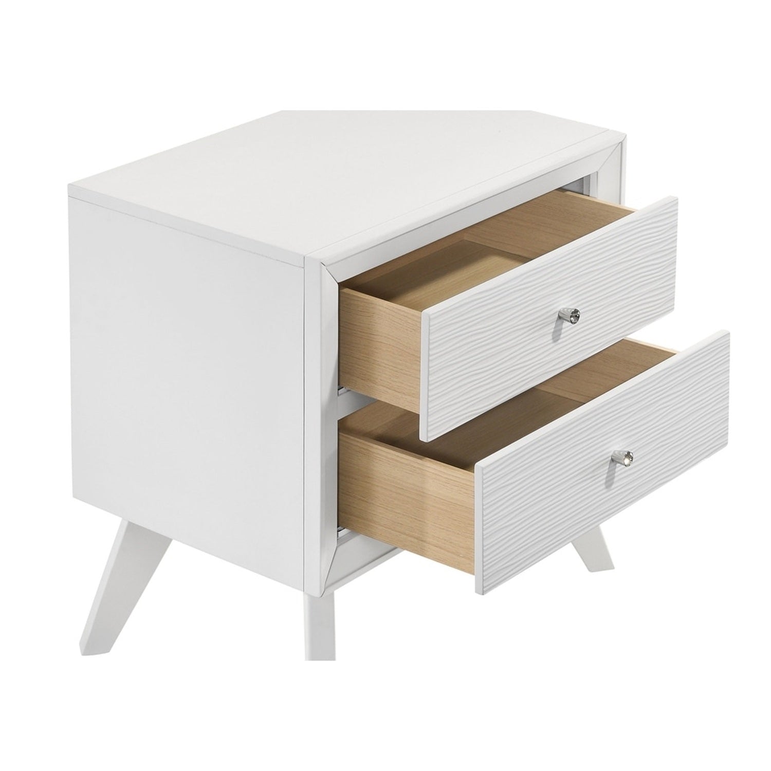 Modern Solid Wood Nightstand