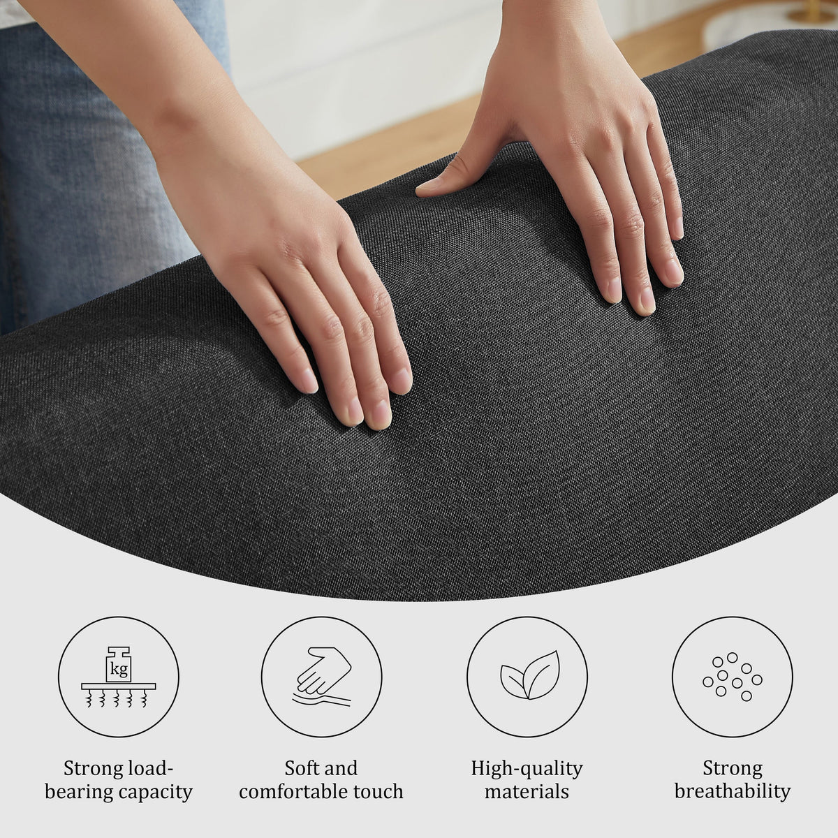 Sleeper Sofa Chair Bed - 3 In 1 Convertible Armchair