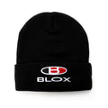 BLOX Racing Classic Beanie - Black w/ Stacked Logo BXAP-00126
