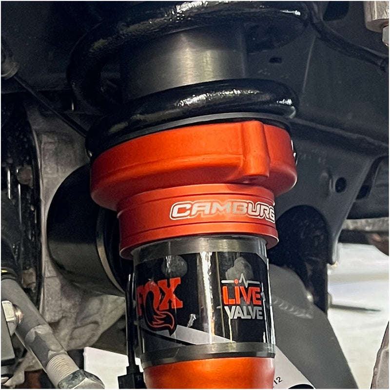 Camburg Ford Raptor 21-23 1in Front Spring Preload Spacer Kit (Fox Orange) CAM-110265-ORG
