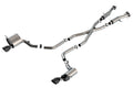 Borla 15-21 Jeep Grand Cherokee SRT 6.4L V8 AWD ATAK Cat-Back Exhaust System - Black Tips T-304SS 140633CB
