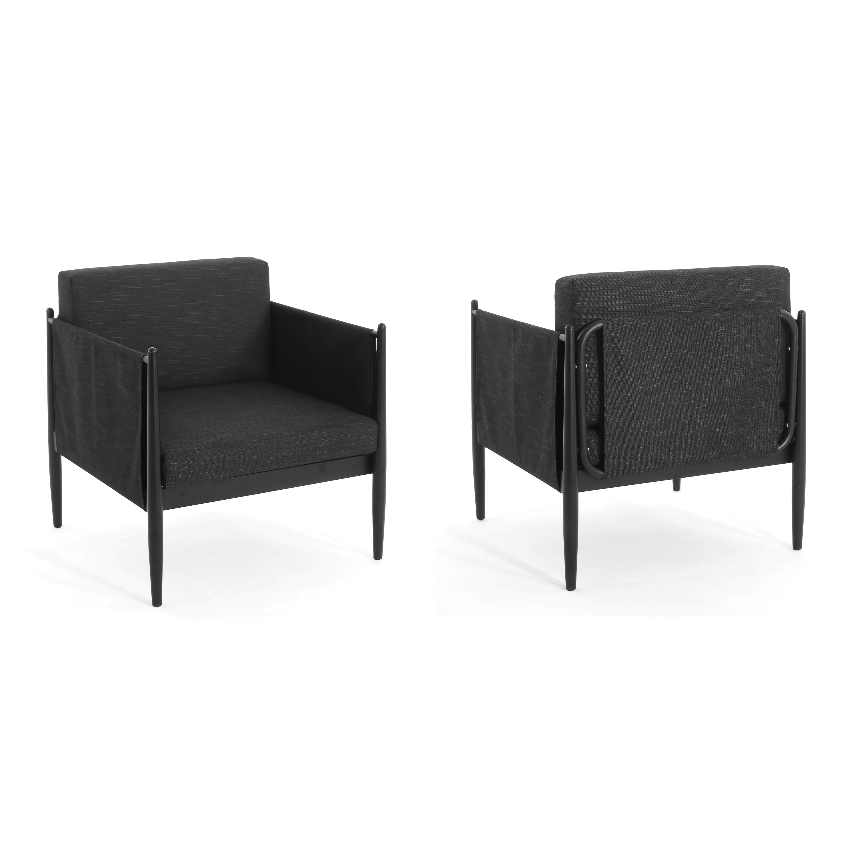 Dawson Outdoor Patio 2-Pc Club Chair Set