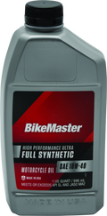BikeMaster 10W40 Full Synthetic Oil - Quart 532322