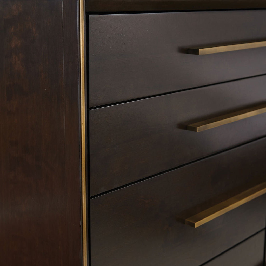 Prescott Smoked Peppercorn 8-Drawer Dresser