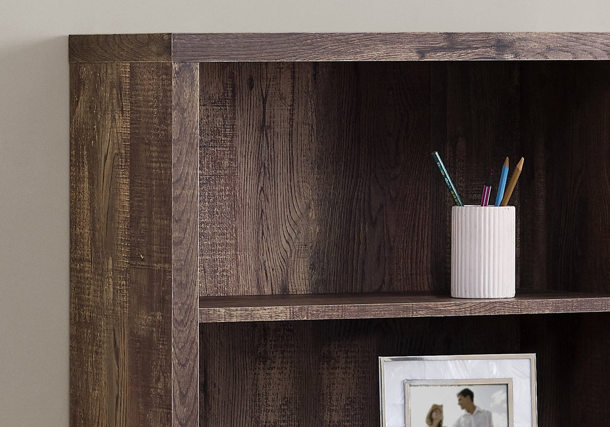 5 Tier Bookshelf - Modern Display for Office and Bedroom