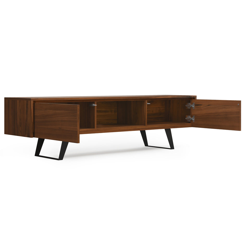 Lowry 72 Inch Wide Solid Wood TV Stand