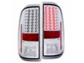 Anzo Chrome LED Tail Lights 2008-2015 Ford F-250