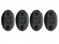 Anzo Smoked LED Fender Lights 1999-2010 Ford F-350 2pc Amber / 2pc Red
