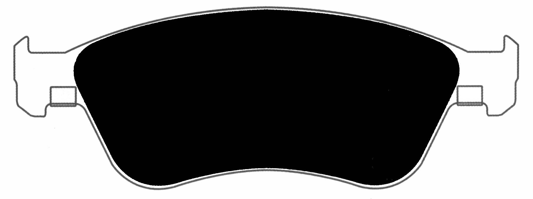 Porterfield Brake Pads for 2004 VOLKSWAGEN PHAETON