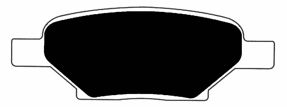 Porterfield Brake Pads for 2009 PONTIAC G6