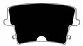 Porterfield Brake Pads for 2012 DODGE CHARGER SE