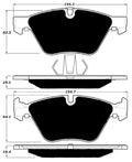 Porterfield Brake Pads for 2011 BMW 128i