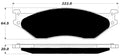 Porterfield Brake Pads for 2007 FORD F550 Super Duty