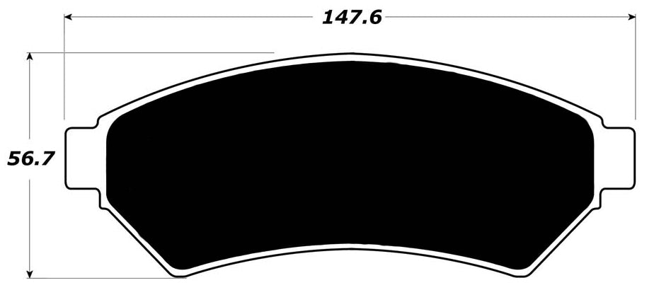 Porterfield Brake Pads for 2008 CHEVROLET UPLANDER