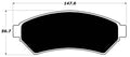 Porterfield Brake Pads for 2006 PONTIAC GRAND PRIX
