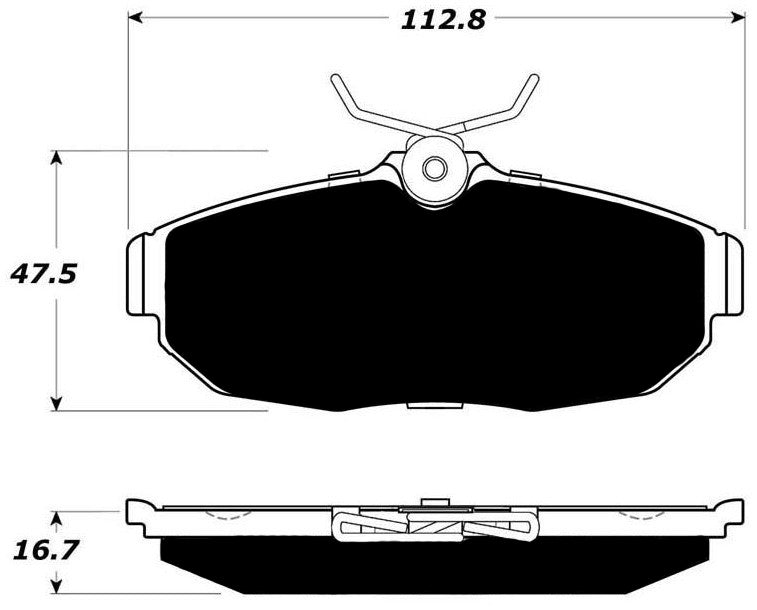 Porterfield Brake Pads for 2008 FORD MUSTANG Bullit