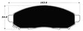 Porterfield Brake Pads for 2012 NISSAN FRONTIER 2wd V6
