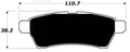 Porterfield Brake Pads for 2005 NISSAN XTERRA