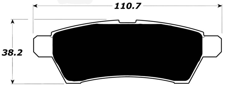 Porterfield Brake Pads for 2005 NISSAN XTERRA