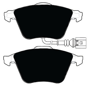 Porterfield Brake Pads for 2011 AUDI TT Quattro - TTS 2.0L Turbo