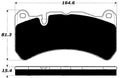Porterfield Brake Pads for 2008 MERCEDES-BENZ SLK55 AMG