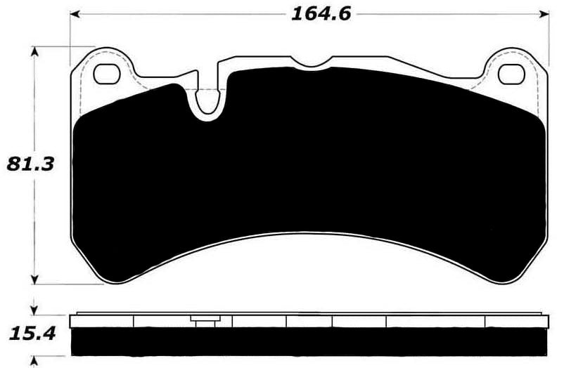 Porterfield Brake Pads for 2011 MERCEDES-BENZ SLK55 AMG