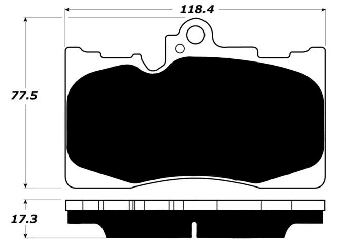 Porterfield Brake Pads for 2011 LEXUS GS 400