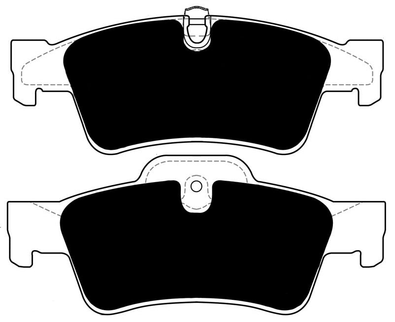 Porterfield Brake Pads for 2008 MERCEDES-BENZ GL550 w/373mm Front Rotor