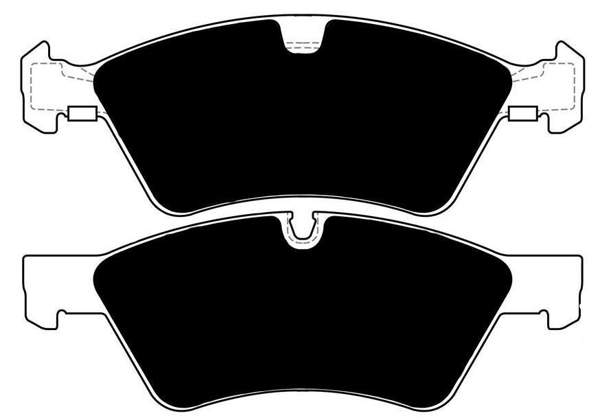 Porterfield Brake Pads for 2011 MERCEDES-BENZ R320 CDI