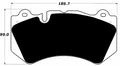 Porterfield Brake Pads for 2004 FERRARI ENZO
