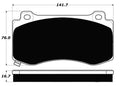 Porterfield Brake Pads for 2015 DODGE CHARGER SRT-8