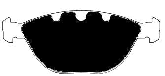 Porterfield Brake Pads for 2008 BMW M5 - w/Iron Discs
