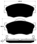 Porterfield Brake Pads for 2008 HYUNDAI ACCENT