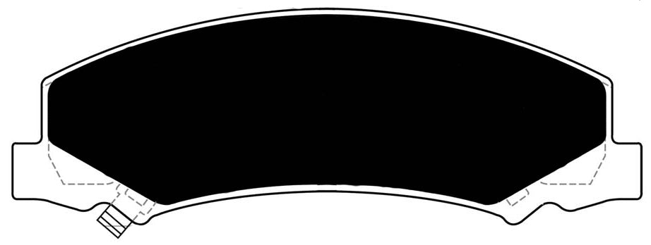 Porterfield Brake Pads for 2011 CHEVROLET IMPALA Police