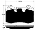 Porterfield Brake Pads for 2006 FERRARI 430