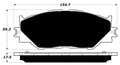 Porterfield Brake Pads for 2003 LEXUS IS 250
